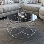 TURKISH GLASS WORLD COFFEE TABLE MT-PKO-06