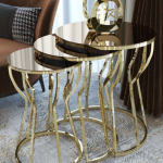 TURKISH ELF COFFEE TABLE SET MT-PKZ-08 (3pcs)