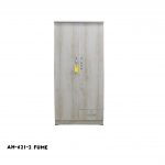 AH-621-2 (Fume) 2 DOOR WARDROBE