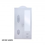 AH-808-2 (White) 2 Door Wardrobe