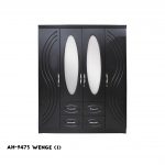 AH-9473-4 (WENGE) 4 Door Wardrobe